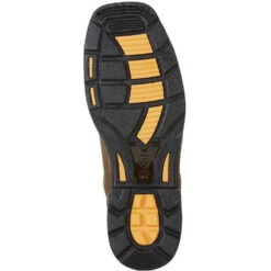 Ariat Men's WorkHog 11" Wide Sqr Comp Toe WP 400g Western Work Boot - 10018555 -Outlet The Rugged Boots Store 10018555 sole