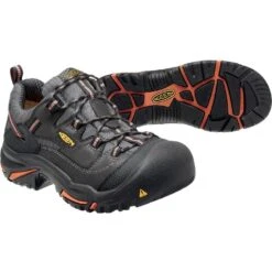 Keen Utility Men's Braddock Low Stl American Built Work Shoe 1011244 -Outlet The Rugged Boots Store 1011244 C large