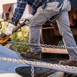 Danner Men's Steel Yard 6" Steel Toe WP Work Boot - Brown - 12531 -Outlet The Rugged Boots Store 12531 7