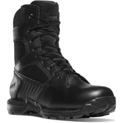 Outlet The Rugged Boots Store 29 Danner Men's Striker Bolt 8" Side Zip WP Duty Boot - Black - 26634