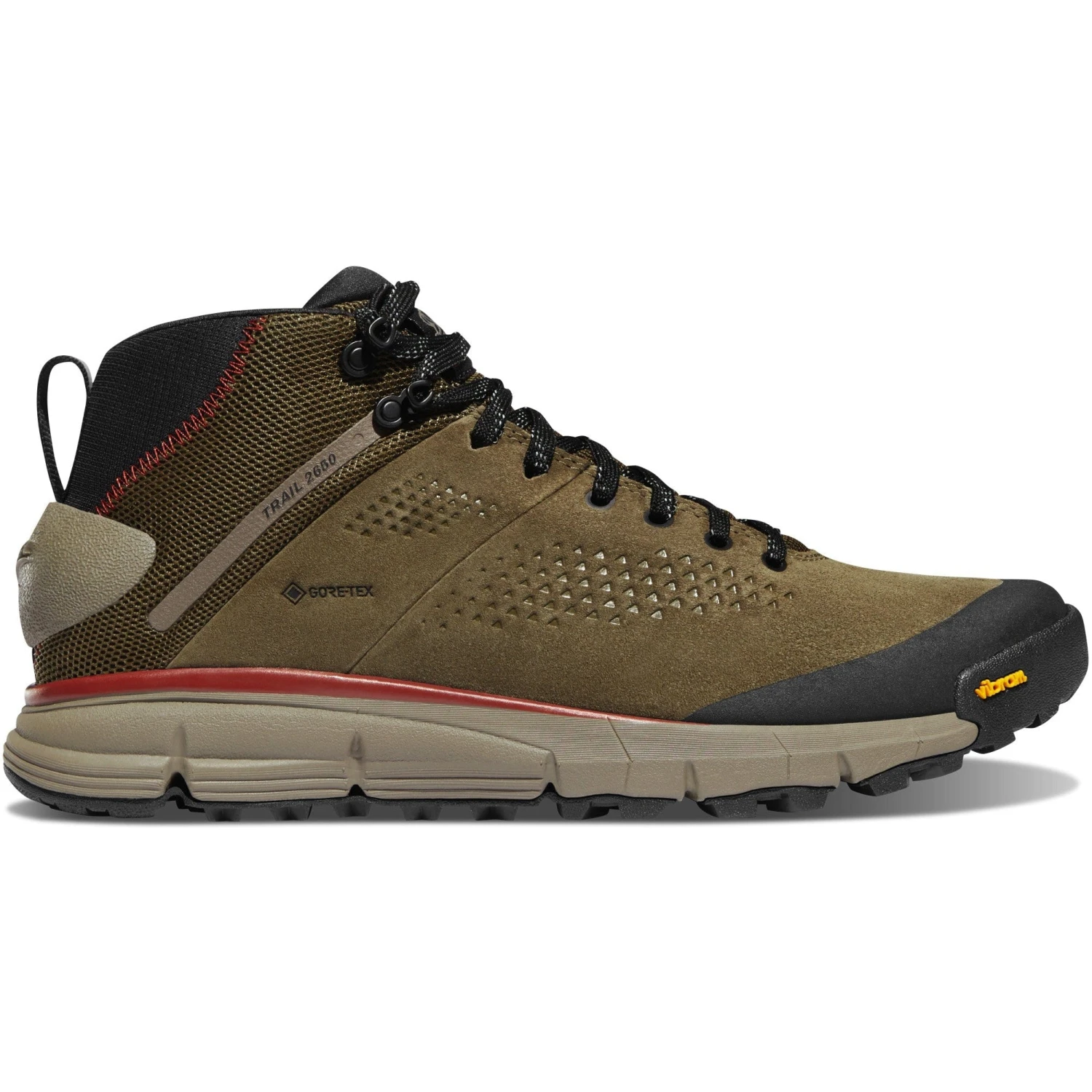 Danner Men's Trail 2650 GTX Mid 4" WP Hiking Shoe - Olive - 61240 4 Danner Men's Trail 2650 GTX Mid 4" WP Hiking Shoe - Olive - 61240 - Image 2