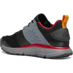 Danner Men's Trail 2650 Campo GTX 3" WP Hiking Shoe- Black/Red - 68960 -Outlet The Rugged Boots Store 68960 M