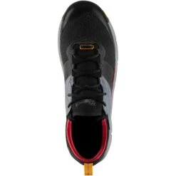 Danner Men's Trail 2650 Campo GTX 3" WP Hiking Shoe- Black/Red - 68960 -Outlet The Rugged Boots Store 68960 T