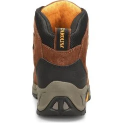 Carolina Men's Limestone 6" Steel Toe WP Hiker Work Shoe Brown- CA5546 -Outlet The Rugged Boots Store CA5546 Heel