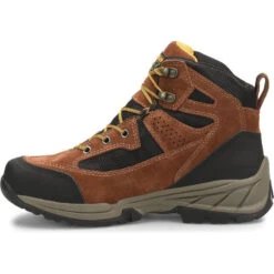Carolina Men's Limestone 6" Steel Toe WP Hiker Work Shoe Brown- CA5546 -Outlet The Rugged Boots Store CA5546 Instep