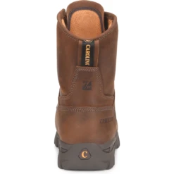 Carolina Men's Kharthoum 8" Comp Toe WP Metguard Work Boot -Brown- CA9582 -Outlet The Rugged Boots Store CA9582 500xauto Heel