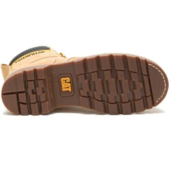 CAT Men's Second Shift Steel Toe Work Boot - Honey Nubuck - P89162 -Outlet The Rugged Boots Store CATM P89162 100119 F11 OUT