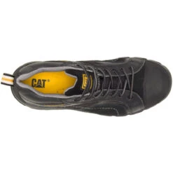 CAT Men's Argon Composite Toe Work Shoe - Black - P89955 -Outlet The Rugged Boots Store CATM P89955 010719 F11 TOP