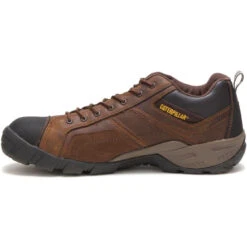 CAT Men's Argon Composite Toe Work Shoe - Dark Brown - P89957 -Outlet The Rugged Boots Store CATM P89957 010719 F11 180