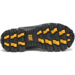 CAT Men's Invader Steel Toe Work Shoe - Black/Full Moon - P91275 -Outlet The Rugged Boots Store CATM P91275 041020 S21 OUT