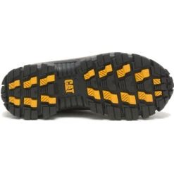 CAT Men's Invader Steel Toe Work Shoe - Dark Brown - P91338 -Outlet The Rugged Boots Store CATM P91338 120820 F21 OUT