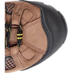 Carolina Men's Quad 5" Carbon Comp Toe WP Hiker Work Boot -Brown- CA4525 -Outlet The Rugged Boots Store CLA 005 ca4525