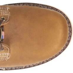 Carolina Men's Amp USA 8" Steel Toe Slip Resist Work Boot -Brown- CA7505 -Outlet The Rugged Boots Store CLA 005 ca7505