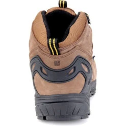 Carolina Men's Quad 5" Carbon Comp Toe WP Hiker Work Boot -Brown- CA4525 -Outlet The Rugged Boots Store CLA 006 ca4525