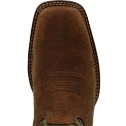 Durango Men's Rebel 12" Sqr Toe Pull-On Western Classic Boot - DDB0329 -Outlet The Rugged Boots Store DDB0329 birdseye