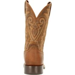 Durango Men's Westward™ 11" Square Toe Pull-On Western Boot - DDB0342 -Outlet The Rugged Boots Store DDB0342 back