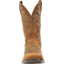 Durango Men's Westward™ 11" Square Toe Pull-On Western Boot - DDB0342 -Outlet The Rugged Boots Store DDB0342 front