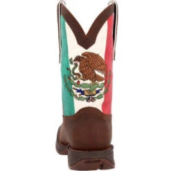 Durango Men's Rebel By Mexico Flag 11" ST Western Boot -Brown- DDB0431 -Outlet The Rugged Boots Store DDB0431 4 LARGE 223dbadf 1c22 41a0 a90f e857eb2639cc