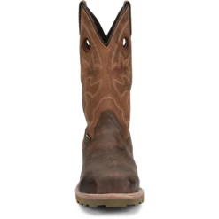 Double H Men's Abner 12" Sqr Toe WP Western Work Boot - Brown - DH4353 -Outlet The Rugged Boots Store DH4353 500xauto Toe 7aa4d663 bd57 46fd a17f 0988465fa83f