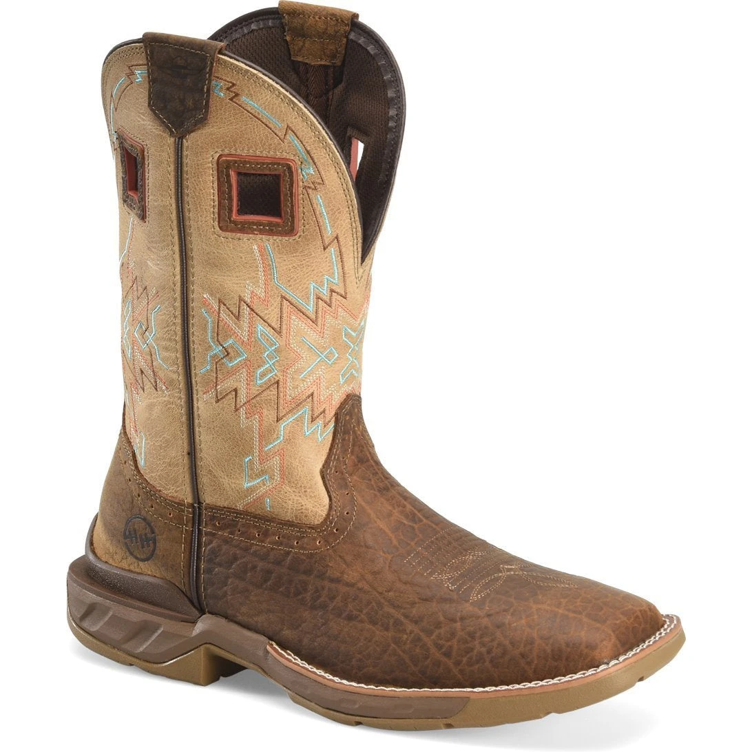 Double H Men's Clem 11" Square Toe Western Work Boot - Brown - DH5361 3 Double H Men's Clem 11" Square Toe Western Work Boot - Brown - DH5361