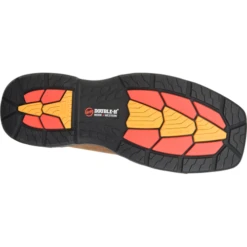 Double H Men's Heisler 5" Square Toe Western Work Boot- Brown - DH5363 -Outlet The Rugged Boots Store DH5363 500xauto Top