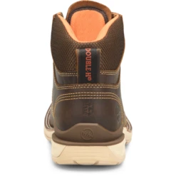 Double H Men's Brunel 6" Moc Toe Western Work Boot - Brown - DH5372 -Outlet The Rugged Boots Store DH5372 500xauto Heel