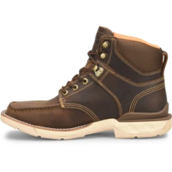 Double H Men's Brunel 6" Moc Toe Western Work Boot - Brown - DH5372 -Outlet The Rugged Boots Store DH5372 500xauto Instep