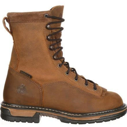 Rocky Men's Ironclad 8" Waterproof Work Boot - Brown - FQ0005698 4 Rocky Men's Ironclad 8" Waterproof Work Boot - Brown - FQ0005698 - Image 2