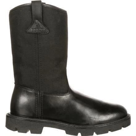 Rocky Men's Warden Pull-On Wellington Duty Boot - Black - FQ0006300 4 Rocky Men's Warden Pull-On Wellington Duty Boot - Black - FQ0006300 - Image 2