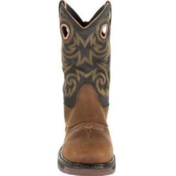 Georgia Men's Carbo-Tec LT 11" Stl Toe WP Western Boot -Brown- GB00267 -Outlet The Rugged Boots Store GB00267 4