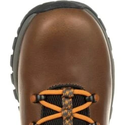 Georgia Men's Eagle Trail 6" Soft Toe WP Hiker Work Boot - Brown - GB00402 14 Georgia Men's Eagle Trail 6" Soft Toe WP Hiker Work Boot - Brown - GB00402 -Outlet The Rugged Boots Store GB00402 birdseye