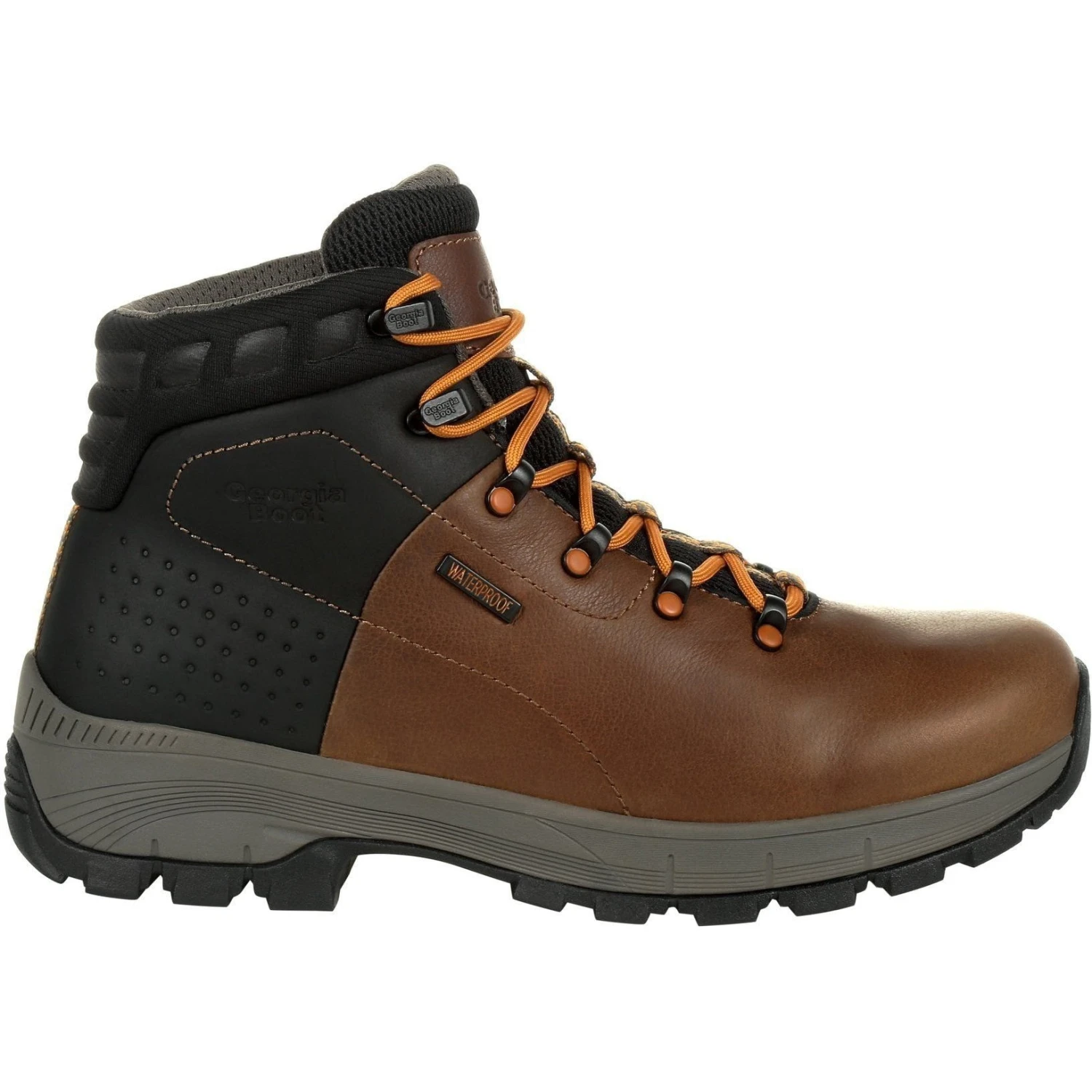 Georgia Men's Eagle Trail 6" Soft Toe WP Hiker Work Boot - Brown - GB00402 7 Georgia Men's Eagle Trail 6" Soft Toe WP Hiker Work Boot - Brown - GB00402 - Image 5