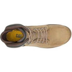 CAT Men's Mobilize Alloy Toe Work Boot - Fossil - P91268 -Outlet The Rugged Boots Store P91268 6