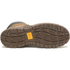 CAT Men's Mobilize Alloy Toe Work Boot - Fossil - P91268 -Outlet The Rugged Boots Store P91268 7