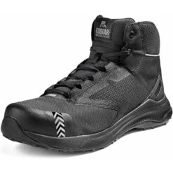 Kodiak Men's Quicktrail Mid CT Athletic Safety Work Shoe -Black- 4THQBK -Outlet The Rugged Boots Store PS KD 4THQBK 3L