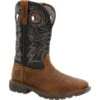 Rocky Men's Legacy 32 11" Steel Toe WP Western Work Boot- Brown- RKW0356 -Outlet The Rugged Boots Store RKW0356