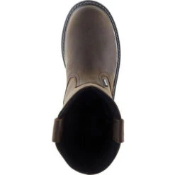 Wolverine Men's 10" Floorhand WP Wellington Work Boot - Brown - W10682 -Outlet The Rugged Boots Store W10682 4