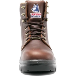 Steel Blue Men's Argyle 6" Steel Toe Work Boot - Brown - 812952 -Outlet The Rugged Boots Store ar 2