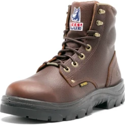 Steel Blue Men's Argyle 6" Steel Toe Work Boot - Brown - 812952 -Outlet The Rugged Boots Store ar 3