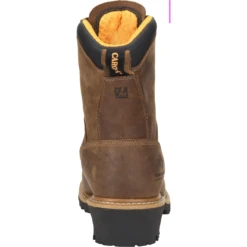 Carolina Men’s Poplar 8” WP Comp Toe Logger Work Boot Brown - CA9852 12 Carolina Men’s Poplar 8” WP Comp Toe Logger Work Boot Brown - CA9852 -Outlet The Rugged Boots Store carolina mens poplar 8 wp comp toe logger work boot brown ca9852 5
