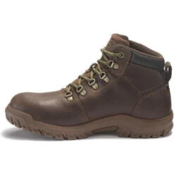 CAT Womens Mae Steel Toe Waterproof Work Shoe - Brown - P91011 -Outlet The Rugged Boots Store cat womens mae steel toe waterproof work shoe brown p91011 5