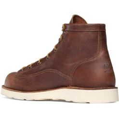 Outlet The Rugged Boots Store -Outlet The Rugged Boots Store danner mens bull run usa made 6 soft toe work boot brown 15552 2
