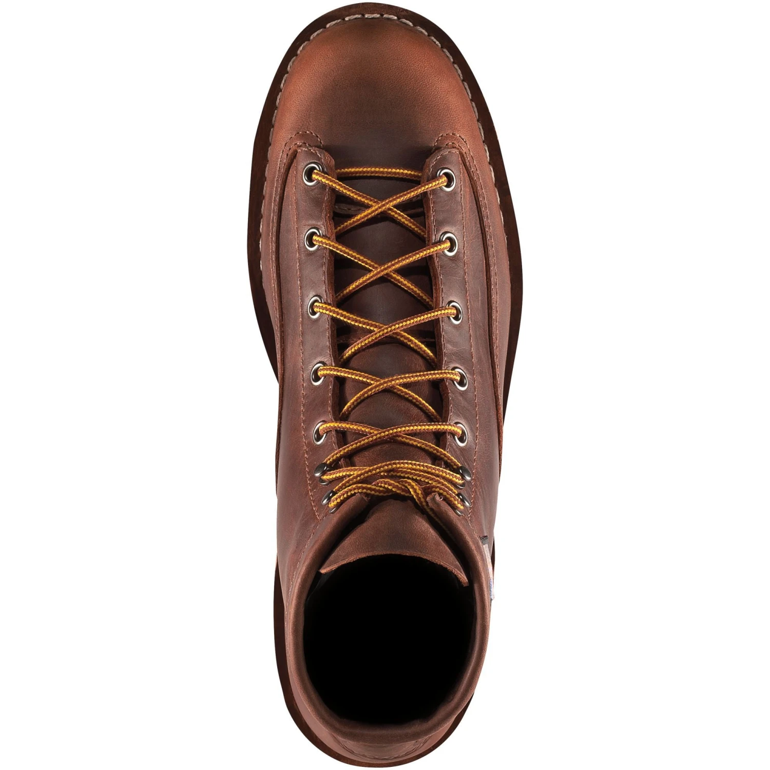 Danner Men's Bull Run USA Made 6" Soft Toe Wedge Work Boot - Brown - 15552 6 Danner Men's Bull Run USA Made 6" Soft Toe Wedge Work Boot - Brown - 15552 - Image 4