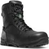 Danner Men's Lookout EMS 8" Side Zip Comp Toe WP Duty Boot Black 23826 -Outlet The Rugged Boots Store danner mens lookout ems 8 side zip comp toe wp duty boot black 23826