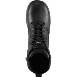 Danner Men's Lookout EMS 8" Side Zip Comp Toe WP Duty Boot Black 23826 -Outlet The Rugged Boots Store danner mens lookout ems 8 side zip comp toe wp duty boot black 23826 4