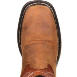 Rocky Men's Original Ride Waterproof Western Boot - Brown - RKYW039 -Outlet The Rugged Boots Store rocky mens original ride waterproof western boot brown rkyw039 4