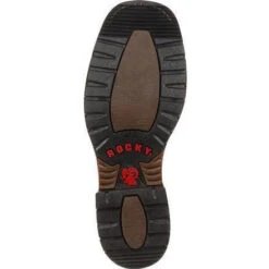 Rocky Men's Original Ride Waterproof Western Boot - Brown - RKYW039 -Outlet The Rugged Boots Store rocky mens original ride waterproof western boot brown rkyw039 7