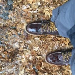 Thorogood Men's USA Made 1957 8" Moc Toe WP Wedge Work Boot Brown 814-3800 -Outlet The Rugged Boots Store thorogood mens usa made 1957 8 moc toe wp work boot brown 814 3800 thorogood 7