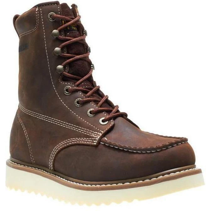 Wolverine Men's Loader 8" Wedge Work Boot - Brown - W10743 3 Wolverine Men's Loader 8" Wedge Work Boot - Brown - W10743